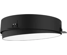 42W LED užglaistomas šviestuvas, juodas, 2700/3200/4000K, DALI, 25214