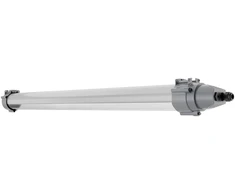 43W LED linijinis šviestuvas DAMP PROOF MAX 1200, pilkas, 4000K, 133°x107°, DALI