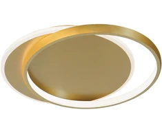 43W LED paviršinis lubinis šviestuvas EVELYN, aukso sp., 3000K, 4301902
