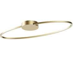 Lubinis šviestuvas 43W LED paviršinis šviestuvas LEO, bronzos sp., 3000/4000K, dimeriuojamas, 01-3336
