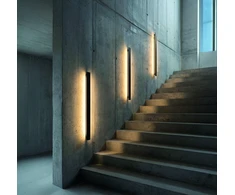 43W LED sieninis šviestuvas FOSCA, juodas, 2700/3000/4000K, dimeriuojamas, A3833371NDP