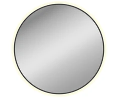 Sieninis šviestuvas 43W LED šviestuvas - veidrodis BARI, juodas, 3000K, IP44, A3799304N