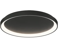 44W LED lubinis šviestuvas GRACE, juodas, 2700/3000/4000K, P3848272N
