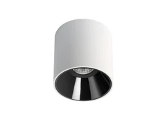 4,5/6,5/12,4W LED paviršinis šviestuvas SHOT LIGHT M, baltos/juodos sp., 3000K