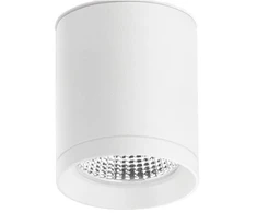 4,5/6,5W paviršinis šviestuvas TOP MINI, 30°, baltas, 3000K