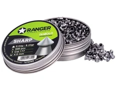 4,5 mm RANGER Diabolo Profesionalūs Šratai Aštriu Antgaliu 500 vnt. 0,54 g