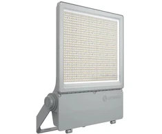 450W LED prožektorius FLEX ASYMMETRIC, baltas, 3000K, 45°x140°, DALI