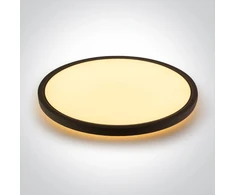 Lubinis šviestuvas 45+5W LED paviršinis šviestuvas, juodos sp., 2700/3200/4000K, 600mm, šviečia į viršų ir į apačią, 62002D/B/V