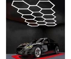 Lubinis šviestuvas 456W LED lubinis korio formos šviestuvas 14HEX, baltas, 6000K