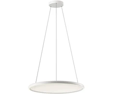 45W + 45W LED pakabinamas šviestuvas VANCE, blizgios baltos sp., dimeriuojamas, 2700/4000/5000K, 01-3939
