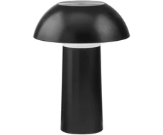 4,5W LED įkraunamas stalo šviestuvas MYKES, juodas, CCT, dimeriuojamas