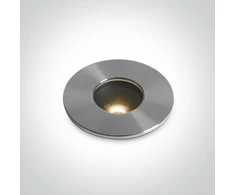 4,5W LED įleidžiamas į žemę šviestuvas, plieno sp., 3000K, IP67, 69068B/W