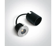 4,5W LED įleidžiamas į žemę šviestuvas, plieno sp., 3000K, IP67, 69068B/W