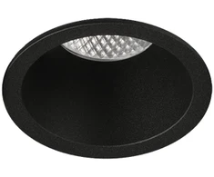 4,5W LED įleidžiamas šviestuvas KIDAL, juodas, 2700K, dimeriuojamas, IP44, E3771490NDT