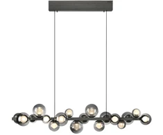 45W LED pakabinamas šviestuvas E-POPUP, pilkos sp., 2200-5000K, dimeriuojamas, reguliuojamo aukščio