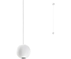 4,5W LED pakabinamas šviestuvas OBO, baltas, 3000K, 01-1832