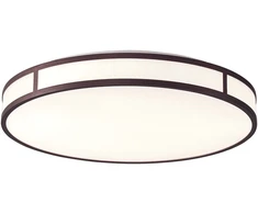 Lubinis šviestuvas 45W LED paviršinis šviestuvas PIEDRO, baltos/kavos sp., 3000K, 4266700