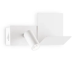 Ideal Lux Sieninis šviestuvas Komodo-1 Ap Bianco