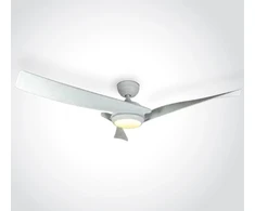 Lubinis šviestuvas 45W ventiliatorius su dimeriuojamu 22W LED šviestuvu, baltas, 3000/4000/5500K, 6304/W/V