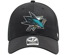 47 Brand NHL San Jose Sharks „Branson“ kepurė su snapeliu H-BRANS22CTP-BK juoda, vieno dydžio