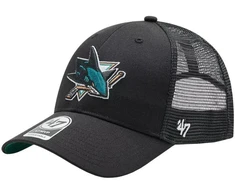 47 Brand NHL San Jose Sharks „Branson“ kepurė su snapeliu H-BRANS22CTP-BK juoda, vieno dydžio