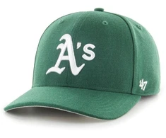 `47 Oakland Athletics Tamsai Žalia Šalta Zona Kepurė B-CLZOE18WBP-DGB