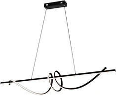 47W LED pakabinamas šviestuvas CLAUDIA, juodas, 3000K, 4291400