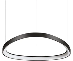 Ideal Lux 47W LED pakabinamas šviestuvas GEMINI, juodas, 3000K, dimeriuojamas, 304694