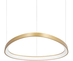 Ideal Lux 47W LED pakabinamas šviestuvas GEMINI, žalvario sp., 3000K, dimeriuojamas, 304700