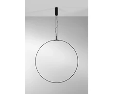 47W LED pakabinamas šviestuvas TOORX, juodas, CCT