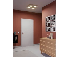 Lubinis šviestuvas 47W LED paviršinis šviestuvas QUANT, juodas, 3000/4000K