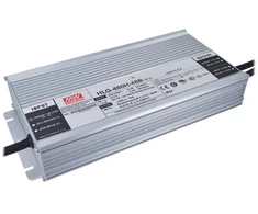 480W LED impulsinis maitinimo šaltinis MEAN WELL, 24V, 20A, valdomas, PFC, IP67