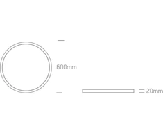48W LED įleidžiama panelė, balta, 3000K, 10148PE/W/W