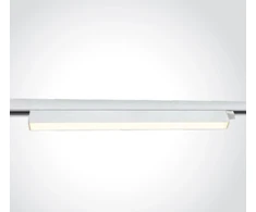 48W LED linijinis bėgelio šviestuvas, baltas, 3000/4200/6500K, 65028CT/W/V