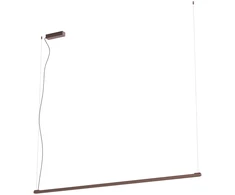 48W LED pakabinamas šviestuvas CRISP, rudas, 3000K, dimeriuojamas, 01-4702