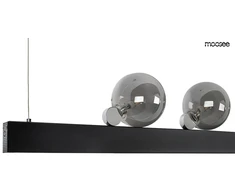 48W LED pakabinamas šviestuvas LINEAL, 4xG4, juodas, 3000K, parduodamas su lemputėmis