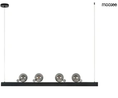 48W LED pakabinamas šviestuvas LINEAL, 4xG4, juodas, 3000K, parduodamas su lemputėmis