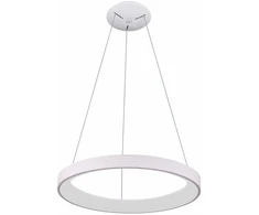 Italux 48W LED pakabinamas šviestuvas VICO, baltas, 3000/4000K, dimeriuojamas