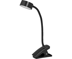 4,8W LED stalo šviestuvas OFFICE LINE USB, juodas, 3000/6500K, dimeriuojamas