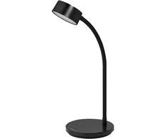 4,8W LED stalo šviestuvas OFFICE LINE USB, juodas, 3000/4000/6500K, dimeriuojamas