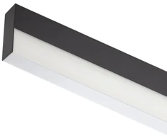 48W LED šviestuvas į magnetinius bėgelius XTRIM M RECESSED, juodu korpusu, 4000K, DALI