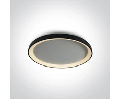 Lubinis šviestuvas 48W LED vidaus plafonas, juodas, 2700/3000/4000K, dimeriuojamas, 62148L/B/V