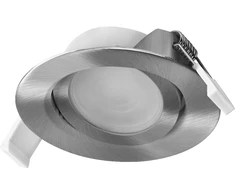 4,9W LED įleidžiamas šviestuvas SPOT, nikelio sp., 2700K