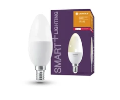 4,9W LED lemputė SMART+, E14, balta, 2700K, dimeriuojama, ZigBee 3.0 tinklo protokolas