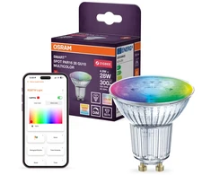 4,9W LED lemputė SMART+ ZIGBEE, GU10, 2700…6500K/RGB, 100°, dimeriuojama