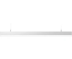 Pakabinamas šviestuvas 49W LED pakabinamas linijinis šviestuvas X-LINE SLIM L-DOWN, anoduoto aliuminio sp., 4000K, DALI