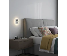 4W + 3W LED sieninis šviestuvas MANAT MINI, matinės nikelio sp., 3000K, A3568100NM