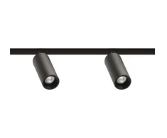 4W dvigubas šviestuvas į magnetines sistemas FIT 20 48V, 3000K, DALI, juodas