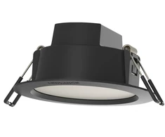 4W LED įleidžiama panelė DOWNLIGHT IP44 GEN2, juoda, 6500K, 100°