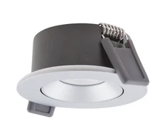 4W LED įleidžiamas šviestuvas SP AIR ADJ, sidabro sp., 3000K, dimeriuojamas, reguliuojamas
